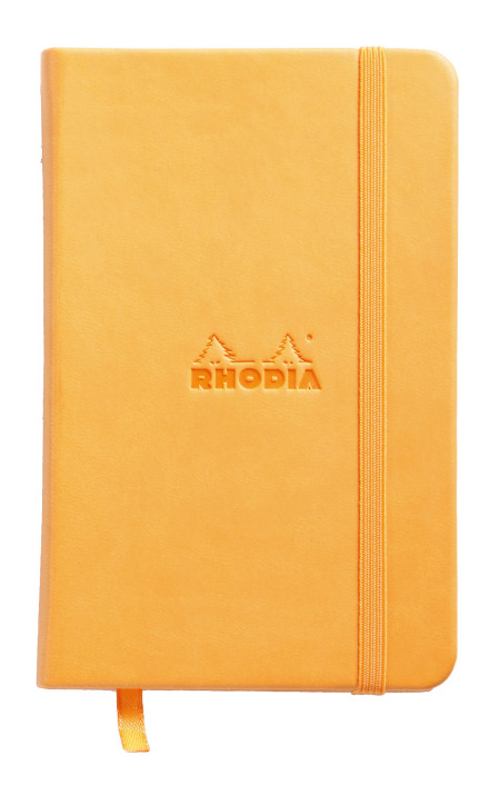 Rhoida Webnotebook - Small - Orange - Dotted